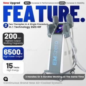 EMSZERO PRO 6500W NEO Hi-emtSlimming Machine.