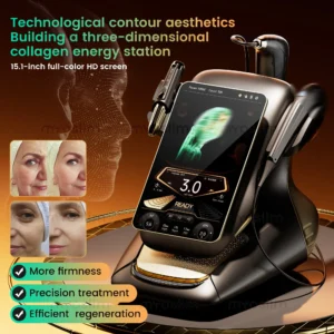 360MAX 25D HiFU 3 In 1 Salon Facial Machine