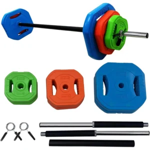 Adjustable Barbell Weight Set for Home and Gym Workout