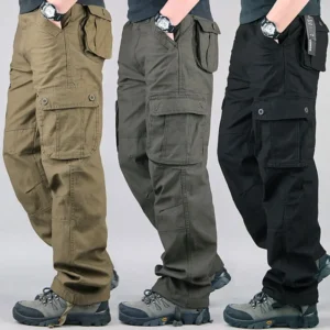 Outdoor Work Trousers Big Size Camo Hiking Pants