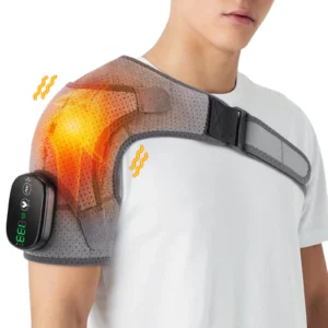 Adjustable Heating Vibration Shoulder Brace Support